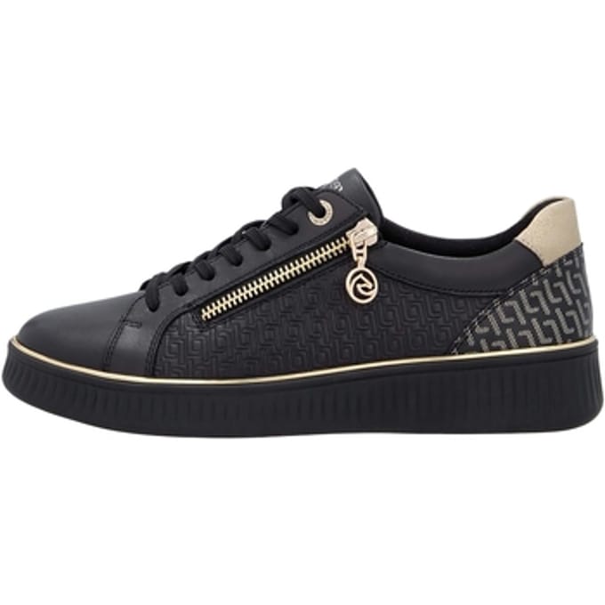 Remonte Sneakers - Dames - Zwart - Maat:41