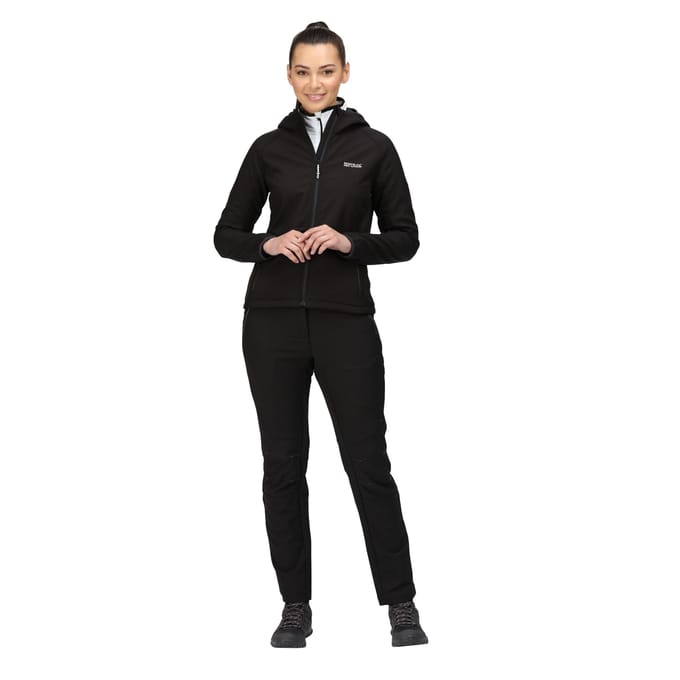 Regatta Dames/Dames Ared III Soft Shell Jas (Marine)