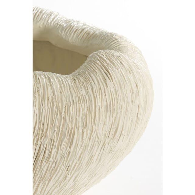 Light & Living - Vaas DENISA - 34x28x21cm - Wit