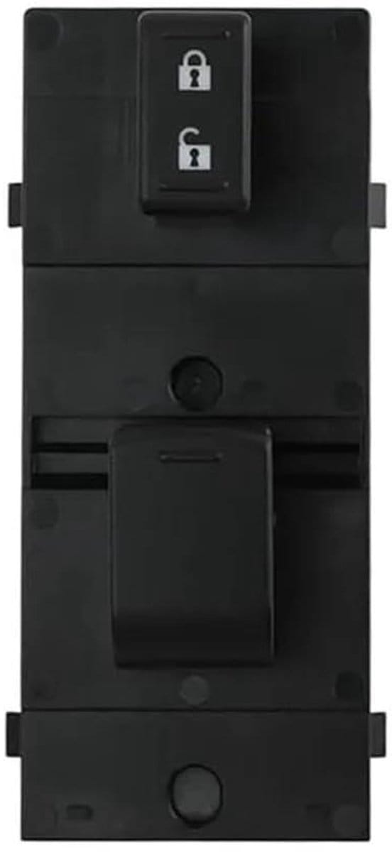 Raamheffer Schakelaar - Ruit Bediening - Auto Comfort - Directe Feedback - 1x1x1 cm - Zwart