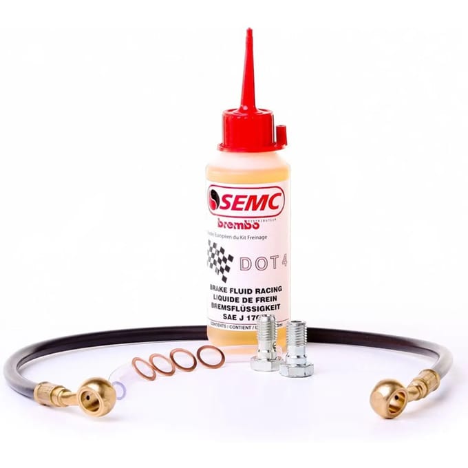 Flexibele slang met dubbel oog SEMC Sertit Gold Line