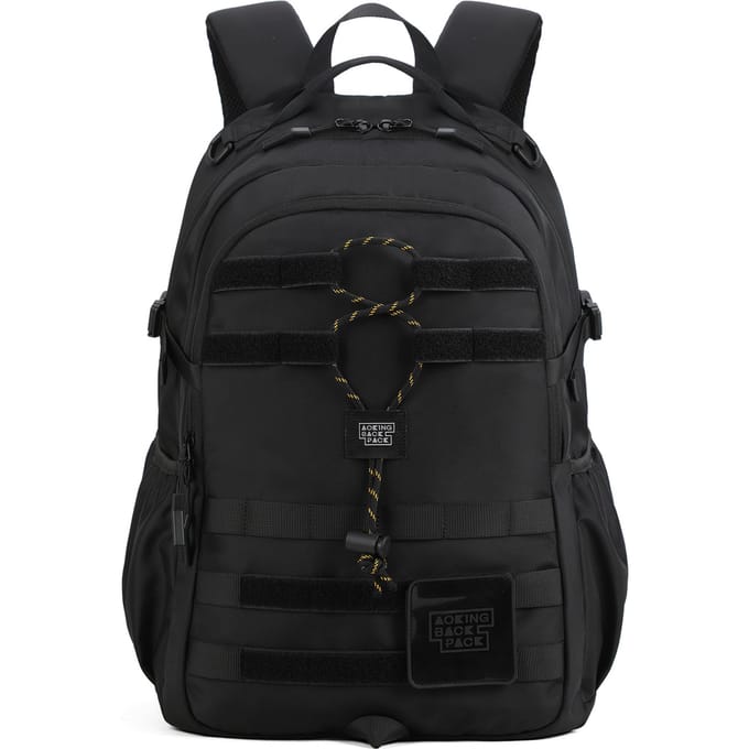 Aoking Rugzak Uniseks BLACK