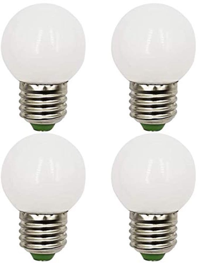 Dimbare LED Lamp E27 3W Warm Wit 3000K (4-pack) - Vervangt 30W Halogeen