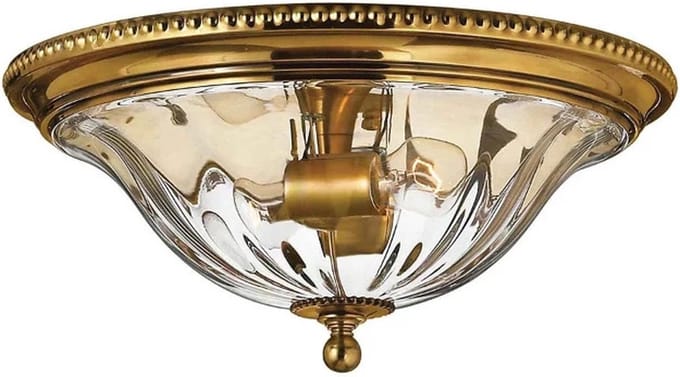 Bohemian Plafondlamp - Steady Lighting -  - Bohemian - E27 - L: 41.1cm - Voor Binnen - Woonkamer - Eetkamer - Brons