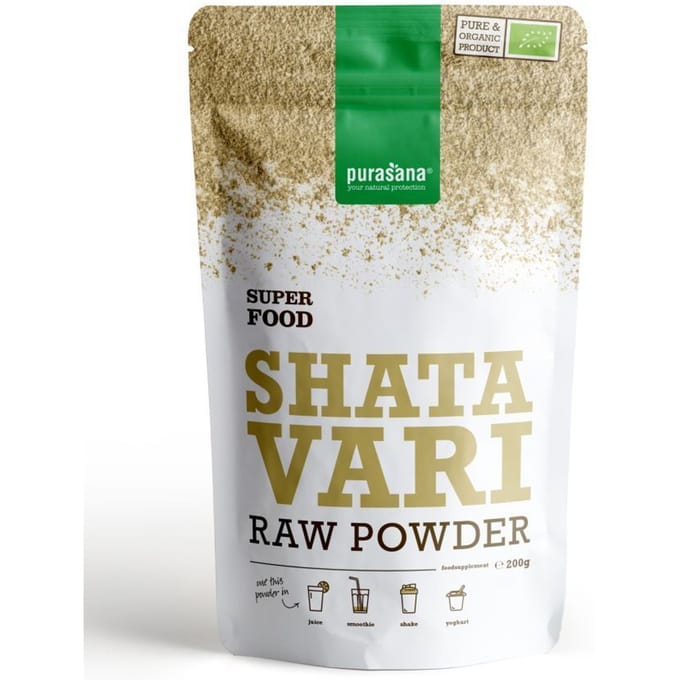 Purasana Shatavari poeder vegan bio 200 Gram
