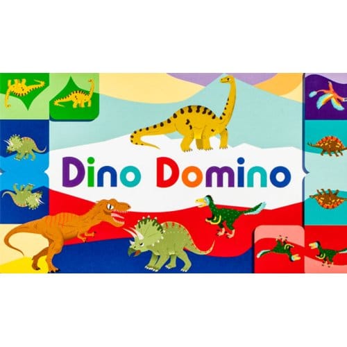 Dino Domino - Magma For Laurence King - Caroline Selmes (Illustraties)
