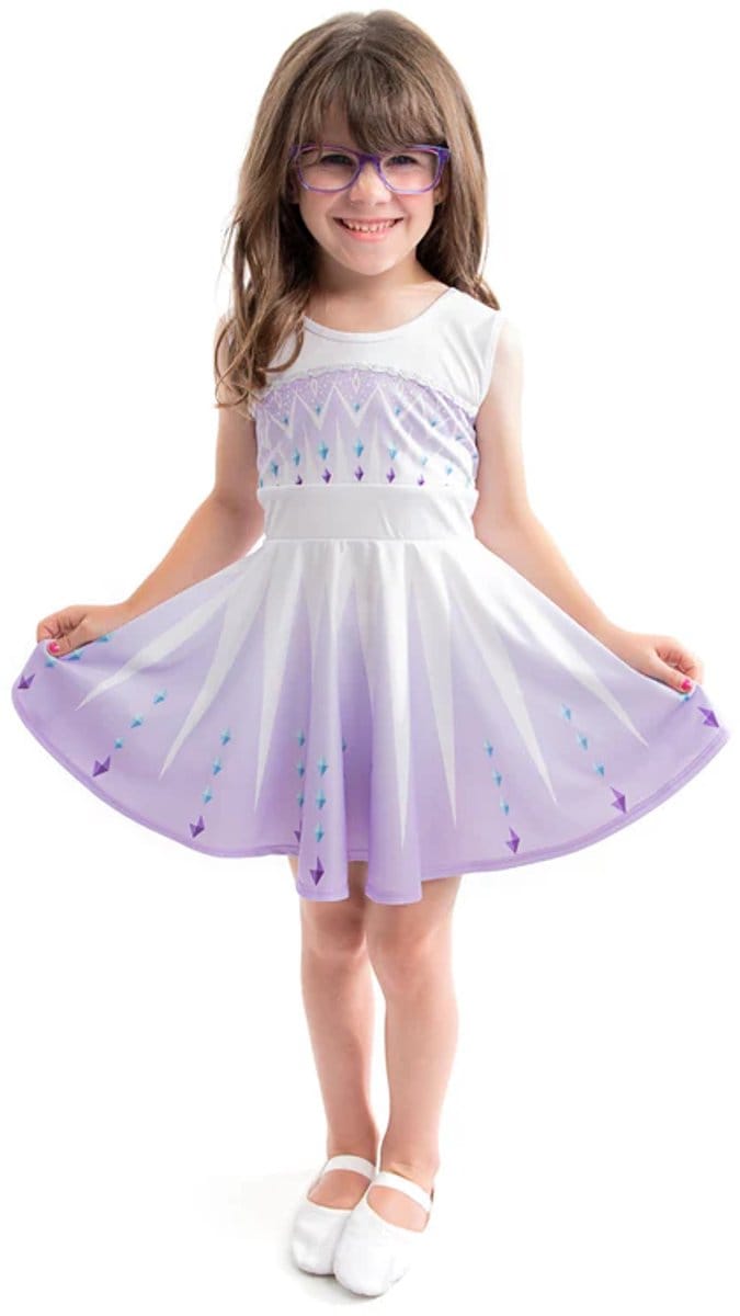 Little Adventures - Ice coronation twirl jurk – Maat 98-110