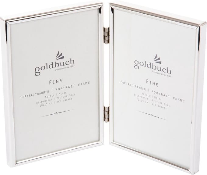 Goldbuch - Fotolijst Fine Double - Zilver - 10x15 cm