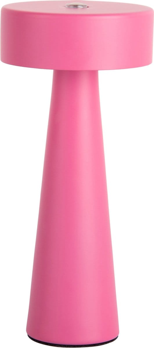 Leitmotiv - Tafellamp Mini LED Ring - Helderroze
