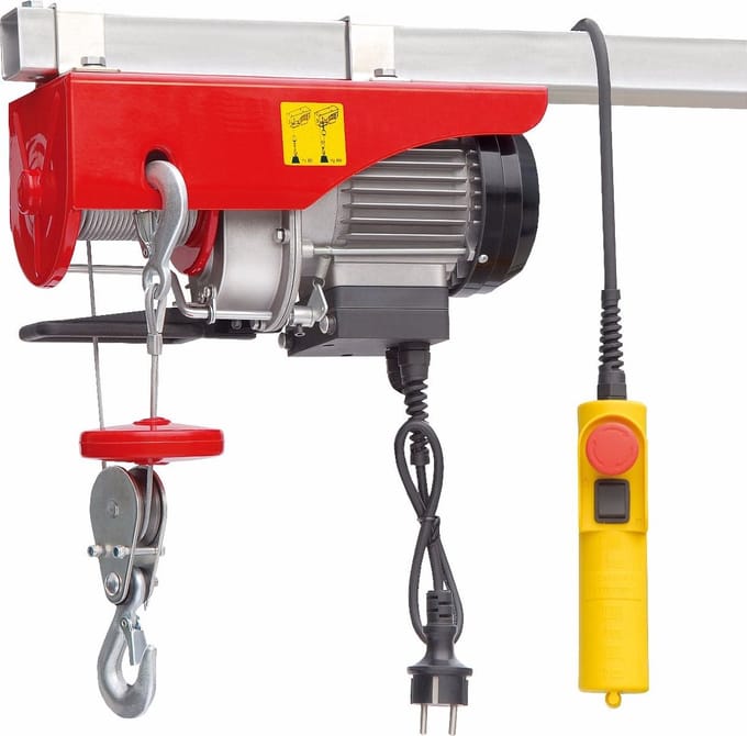 AIRPRESS elektrische takel 125-250 Kg