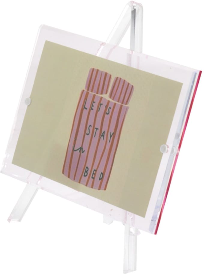 Fotolijst art roze 15x10cm