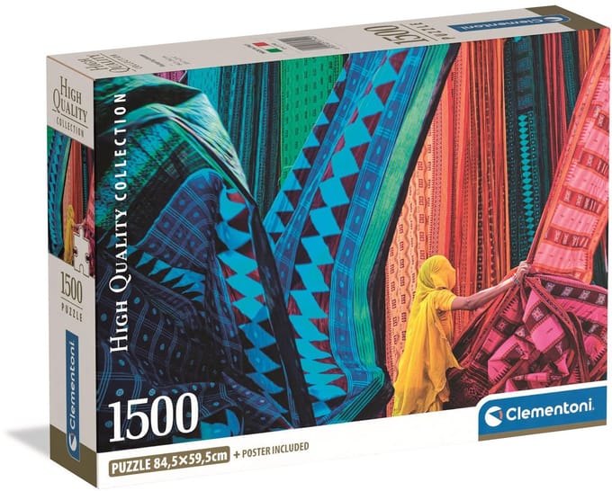 Clementoni - Puzzel - 1500 Stukjes - Fluttering Tissues - Puzzel Voor Volwassenen - High Quality Collection