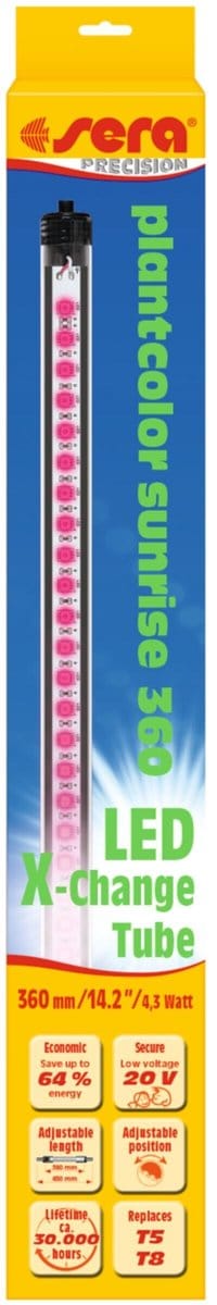 LED plantcolor sunrise 360 mm / 3,6 W 1 st