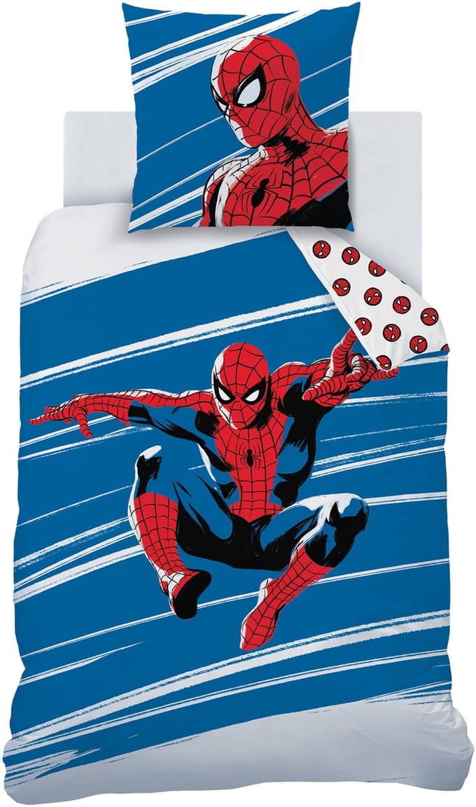 Spider-Man Dekbedovertrek Anniversary - Eenpersoons - 140 x 200 cm - Katoen