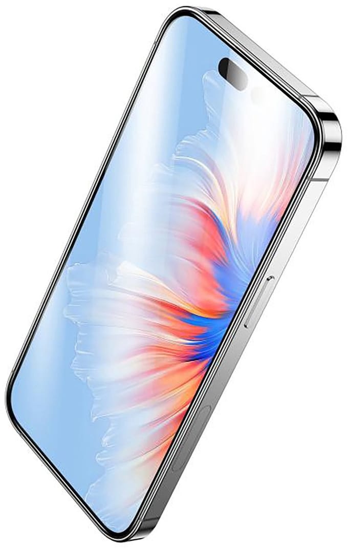 Rixus Clear HD Full Curved Edge Tempered Glass For Apple iPhone 17
