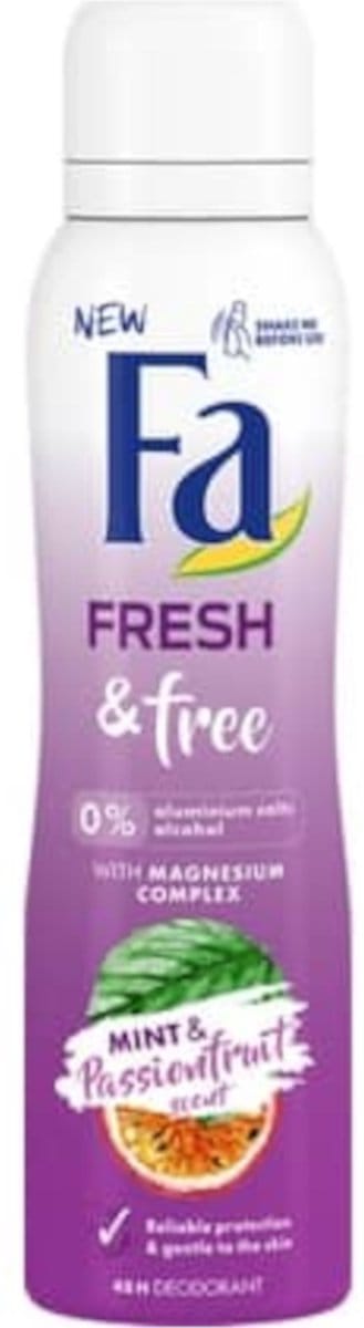 Fa Deospray - Fresh & Free Mint 150 ml