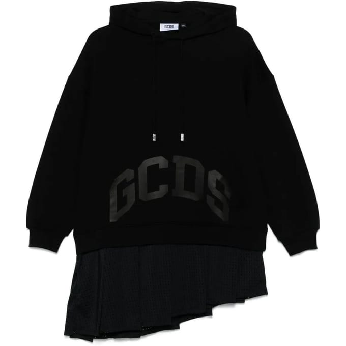 Gcds Jurk LOUNGE LOGO HOODIE MINI Dress