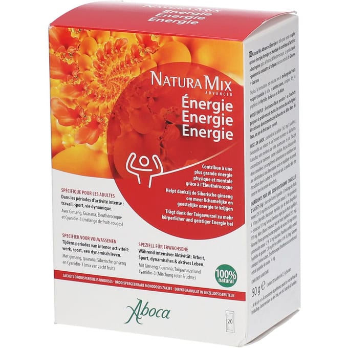 Aboca Natura Mix Advanced Energie 20 Zakje