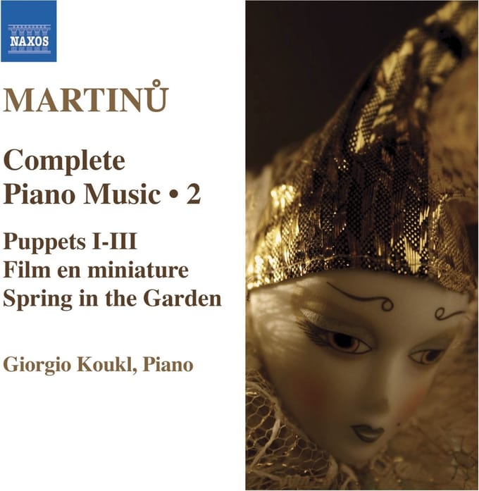 Giorgio Koukl - Martinů: Piano Music Volume 2 (CD)