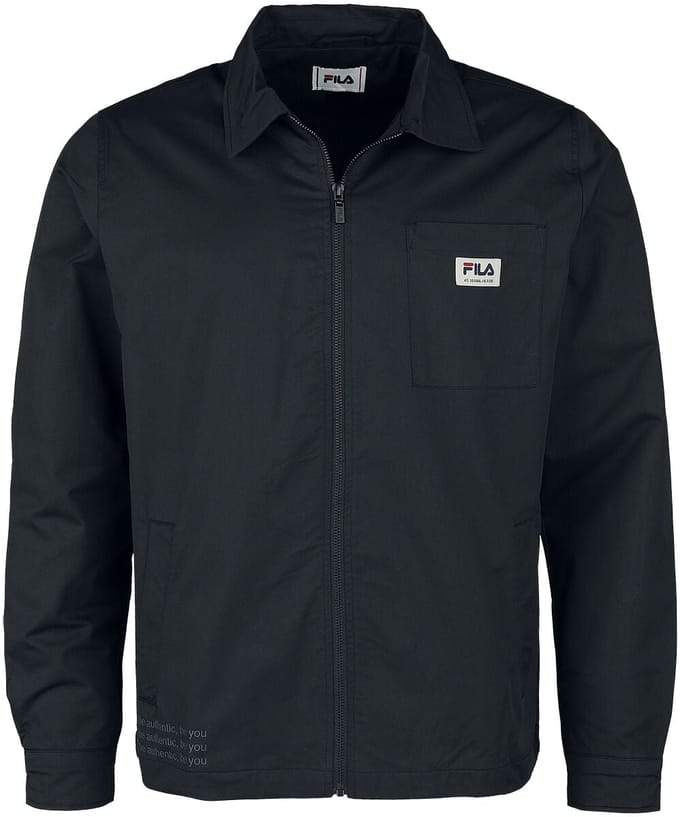 Fila Tussenseizoensjas - TERMOLI Coach Jacket - S tot M - voor Mannen - zwart