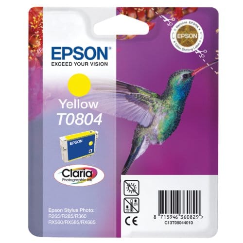 Tintenpatrone Epson T0804 gelb