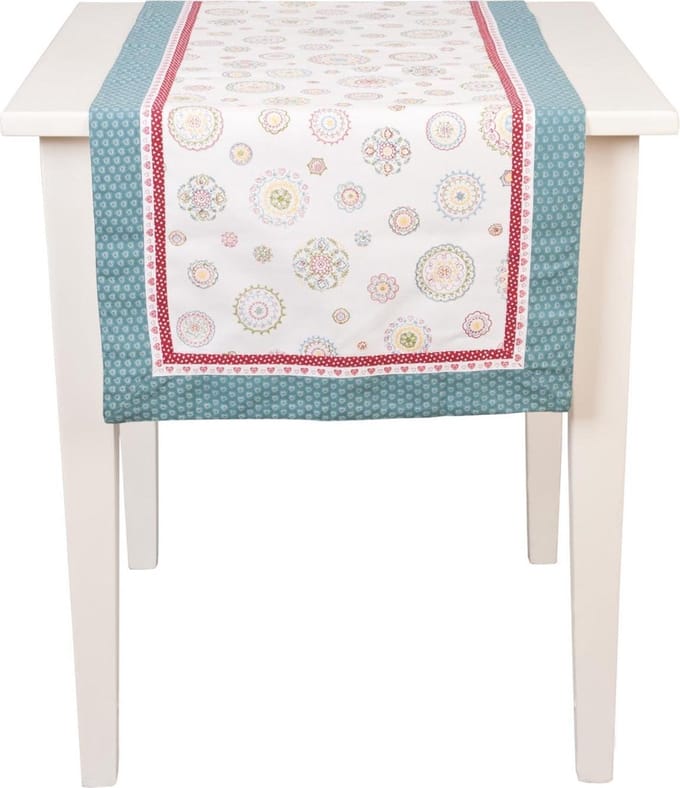 Katoenen Tafelloper 50*140 rood