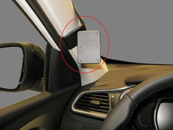 Brodit ProClip houder geschikt voor Renault Kadjar 2016-2022 Left mount