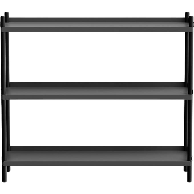 NINE BOLT Rek 100 x 88 cm - oak/black-anthracite
