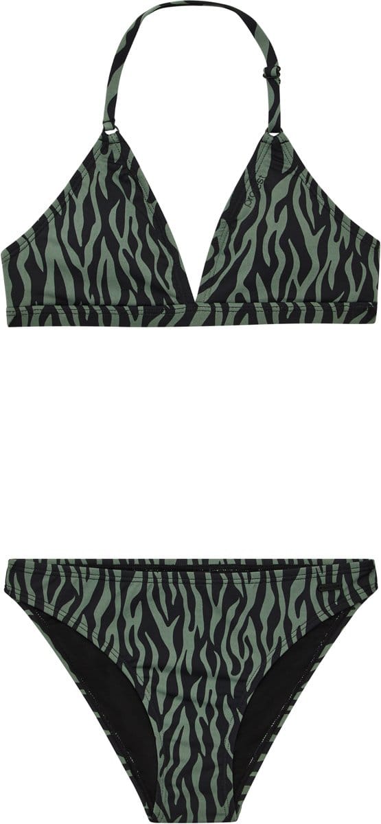 Protest Prtaniston Jr – Triangle bikini set Meisjes – Verstelbare bandjes – Uitneembare vulling – Tijgerprint