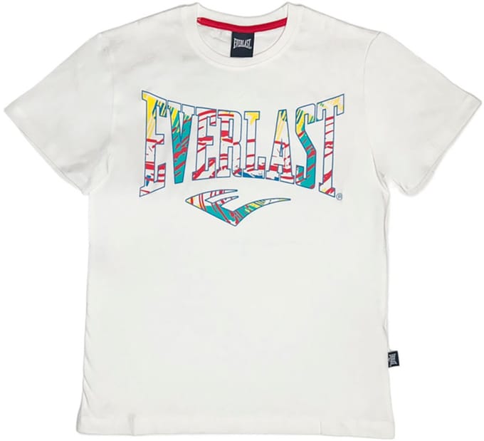 Everlast T-shirt Met Korte Mouwen Wit 10 Years Jongen