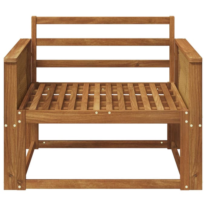 vidaXL - Buiten - Midden - Sofa - Naturel