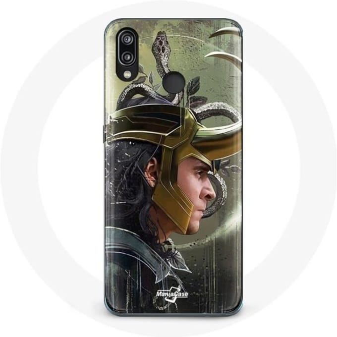 Coque pour Huawei P20 Lite Loki Thor Ragnarok avec Casque Fanart Saison 1