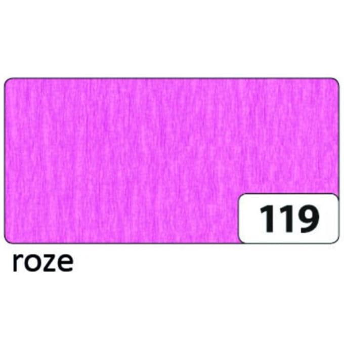 Crêpepapier folia 50x250cm 10vel 119 lichtroze