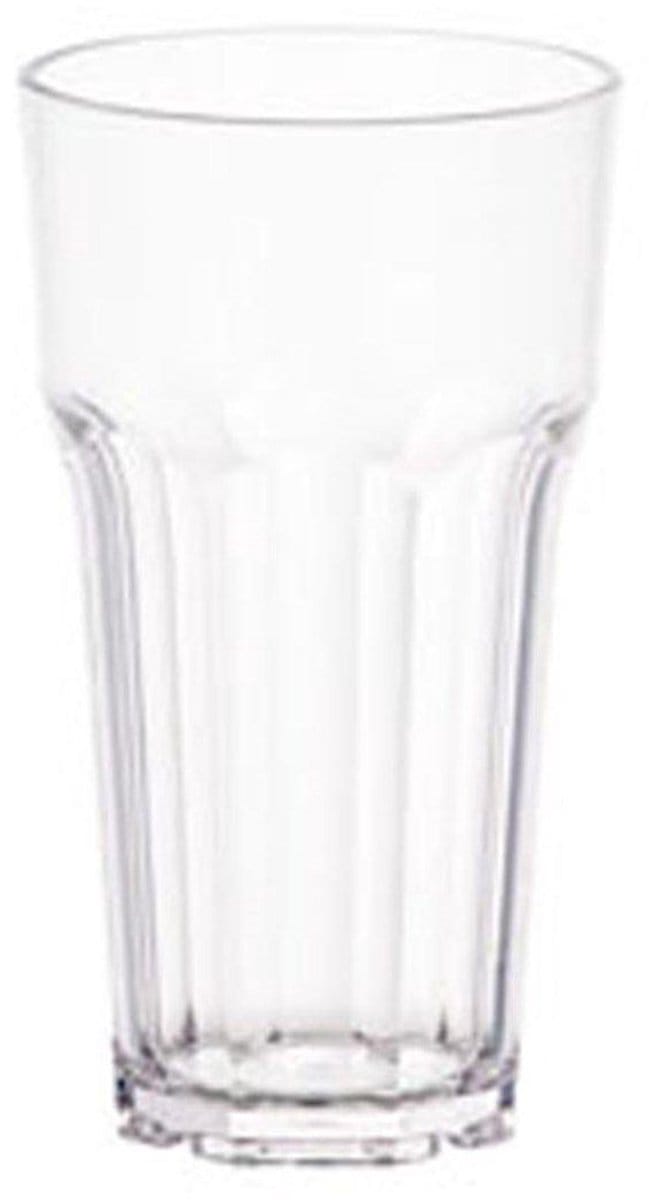 Drinkbekers - Stapelbare bekers - Feestjes en picknicks - Onbreekbaar polycarbonaat - Ø 93 x 166 cm - Transparant