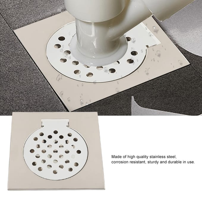 Roestvrij Staal Badkamer Vloerput Lineaire Lange Douche Afvoer Rooster white