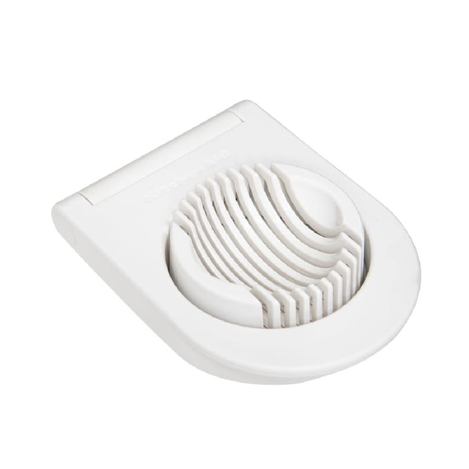Eiersnijder, 23 cm x 11,5 cm, Kunststof, RVS, Wit - KitchenAid