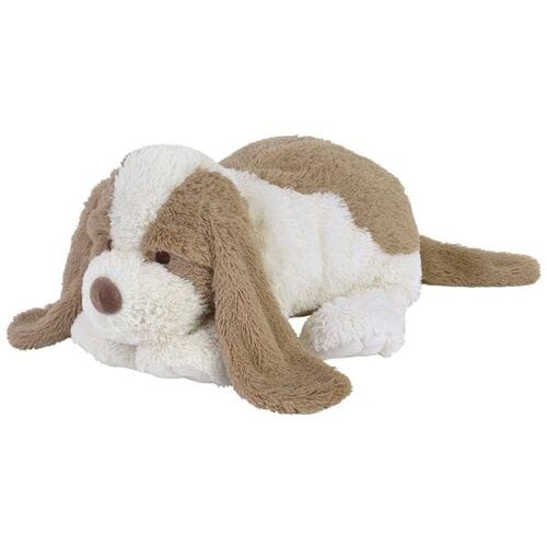 Happy Horse Hond David Knuffel 38cm - Wit/Beige - Baby knuffel