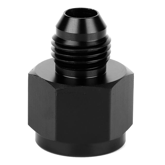 CNC Aluminium AN8 Vrouwelijk AN6 Mannelijk Oliekoeler Fitting Adapter 8AN naar 6AN