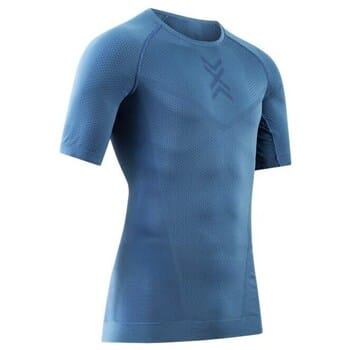 X-Bionic Xceed Hardloopshirt Korte Mouwen Heren Slate Blue/Marine - XXL