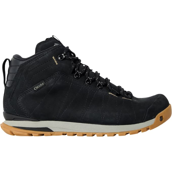 Oboz Kinderen/Kids Bozeman Leer Waterdichte Wandelschoenen (Castle Rock)