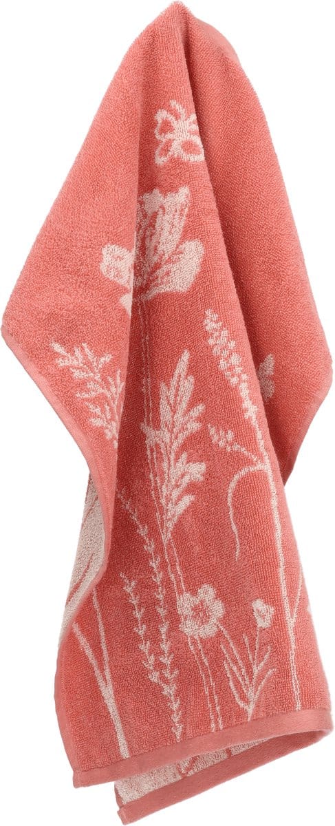 Bunzlau Castle Kitchen Towel Wild Flowers Pink