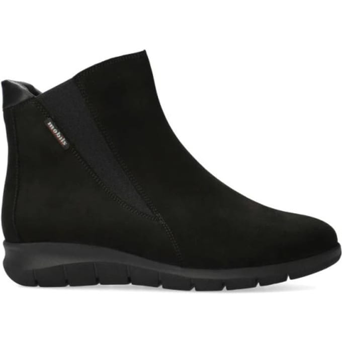 Mephisto Idilia - dames laars - Zwart - maat 35.5 (EU) 3 (UK)