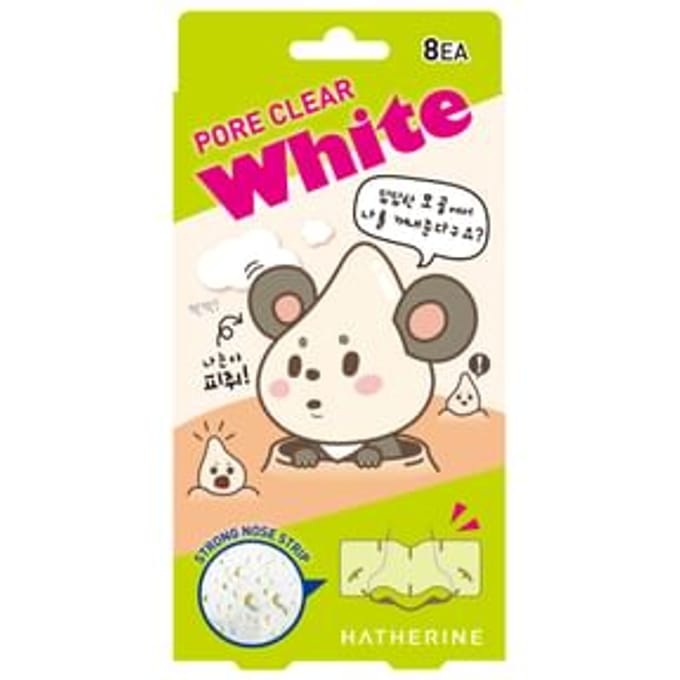 HATHERINE - Pore Clear Nose Cleansing Strips - 3 Types White