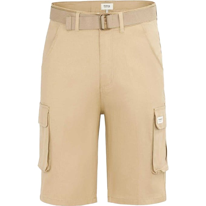 Firetrap Cargo shorts heren (Leger Khaki)