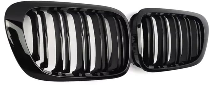 Voorbumper grill PRO - Voor BMW E46 98-01 - 2 Deurs Coupé Cabriolet Pre-Facelift - Auto Accessoires