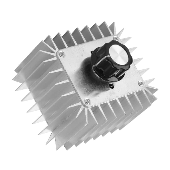 AC 220V 5000W Thyristor Motor Snelheidsregeling Instelbare vermogensregelaar voor temperatuur