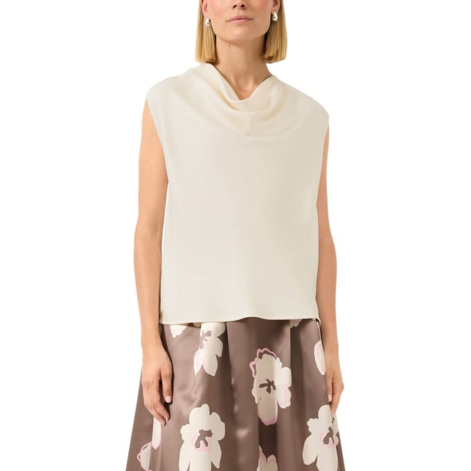 s.Oliver  Blouses Offwhite Größe: 44 | Blusen Outlet | Damen | Weiß