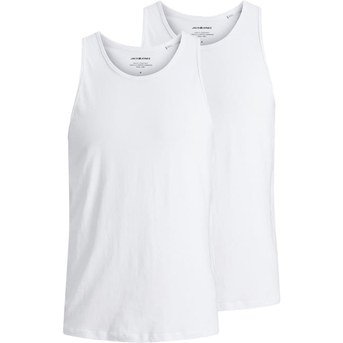 JACK & JONES- JACBASIC TANKTOP 2 PACK NOOS - Heren - T-shirt