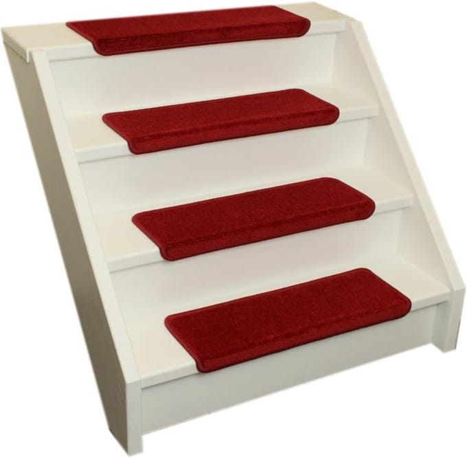 Trapmatten 15x Elite Soft Rood 65x22x3,5 Recht