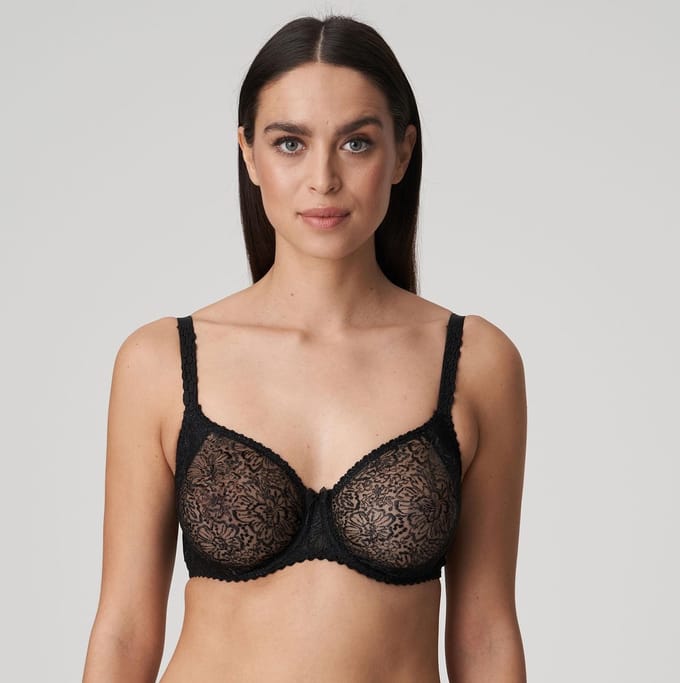 PrimaDonna Alara Beugel Bh 0163010 Zwart - maat EU 70F / FR 85F